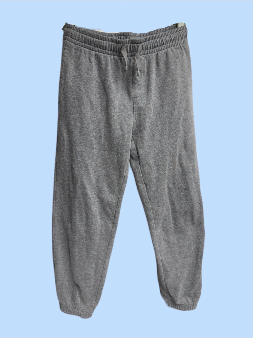 Boys Size L (10-12) Athletic Works Gray Sweatpants